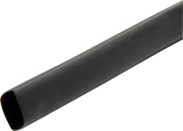 Produktbild: Herth + Buss Schrumpfschlauch 9,5, 4,7 x 0,6 mm, 5 m, Schrumpfrate 2:1, ohne Innenkleber, schwarz, 51 273 321
