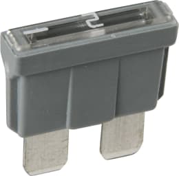Produktbild: Herth + Buss Flachstecksicherung ATO Standard, 32 V, 2 A, grau, TPE (Thermoplastischer Elastomer), 50 295 402