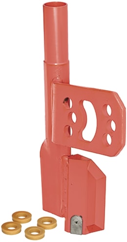 Technische Zeichnung: Industriehof® Saatrohr links/rechts Länge 325 mm für Sämaschine Väderstad