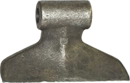 Technische Zeichnung: Industriehof® Hammerschlegel 148 x 60 mm, Ø 20,5 mm, für Mulcher Maschio