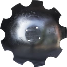 Produktbild: Industriehof® Eggenscheibe 460 x 4 mm, LK 100 mm, gewölbt, gezahnt, für Becker