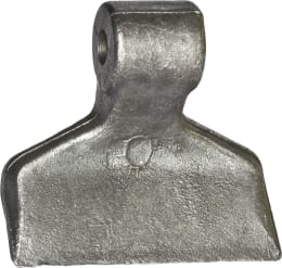 Technische Zeichnung: Industriehof® Hammerschlegel 120 x 40 mm, Ø 14,5 mm, für Mulcher Ferri, Zanon