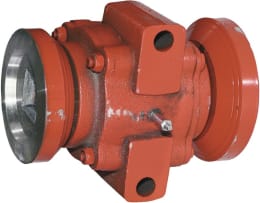 Produktbild: Industriehof® Lagerung L x Ø 232 x 138 mm, 158 mm mit Kegelrollenlager, für Vierkantwelle 40 x 40 mm, J.D. Bru