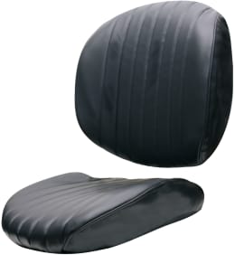 Produktbild: Sitzbezug, 2-teilig, schwarz, Kunstleder, für Klepp Elastomat 1050