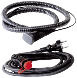 Produktbild: Calix Einbausatz Motorvorwärmung mit Spiralkabel und Anschlusskabel mit Stecker