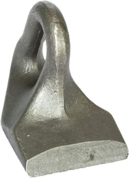 Technische Zeichnung: Industriehof® Hammerschlegel 57 x 42 mm, Ø 15,5 mm, für Mulcher Bomford