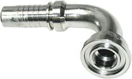 Produktbild: SAE-Flanschnippel SFS 9000 PSI schwer, 90 °, Stahl, Supercat