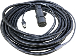 Produktbild: Brigade® Winterdienst-Trennstelle BE-Serie, 7-poliger Stecker, 10 m Kabel, 6 m Wellrohr