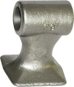 Technische Zeichnung: Industriehof® Hammerschlegel 68 x 58 mm, Ø 26 mm, für Mulcher Mc Connel, Noremat, S.M.A., Twose