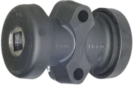 Produktbild: Industriehof® Lagerung L x Ø 185 x 115 mm mit Rillenkugellager, für Vierkantwelle 28 x 28 mm, universal