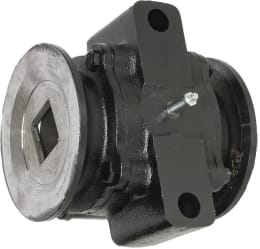 Produktbild: Industriehof® Lagerung L x Ø 180 x 154 mm mit Kegelrollenlager, für Vierkantwelle 40 x 40 mm, universal