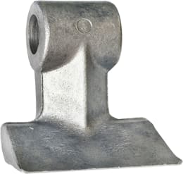 Technische Zeichnung: Industriehof® Hammerschlegel 103 x 54 mm, Ø 25,5 mm, für Mulcher Dragone, Falc, Nicolas