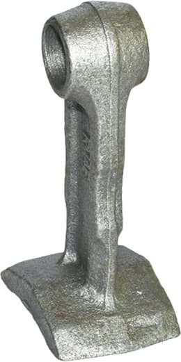 Technische Zeichnung: Industriehof® Hammerschlegel 60 x 38 mm, Ø 26 mm, für Mulcher Bomford, Mc Connel, Orsi, Twose