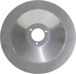 Technische Zeichnung: Industriehof® Säscheibe 300 x 2,5 mm, LK 70 mm, gewölbt, glatt, für Sämaschine Amazone