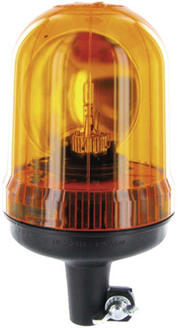 Produktbild: Rundumleuchte RUK 721/731 12 V, 24 V, orange, Rohrstutzenmontage