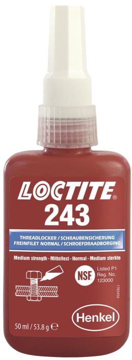 Produktbild: Loctite® Schraubensicherung 243, mittelfest, 50 ml, 1335884