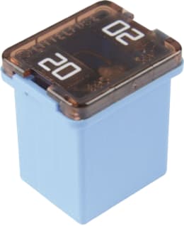 Produktbild: Herth + Buss Blocksicherung Low Profile JCase, 58 V, 20 A, blau, 50 295 330