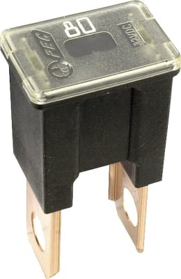 Produktbild: Herth + Buss Blocksicherung PAL-B, 32 V, 80 A, schwarz, 50 295 448