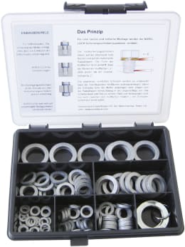 Set: Nord-Lock® Keilsicherungsscheiben-Sortiment, 100 Paar