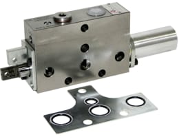 Produktbild: Steuerventil, neue Baureihe, 5/4 Wegeventil -TB- für Fiatagri und Massey Ferguson, Anschluss M 18 x 1,5