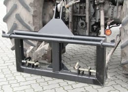 Produktbild: Düvelsdorf Dreipunktadapter für Euro-Schnellwechselsystem an Dreipunkt Kat. 2, Tragkraft 1.000 kg