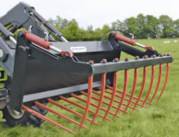 Produktbild: Düvelsdorf Silogabel mit hydraulischer Zange, Euro-Aufnahme