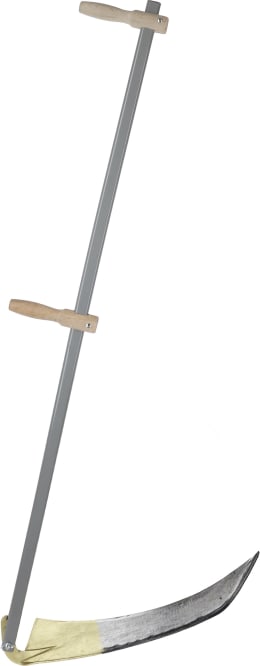 Produktbild: KERBL Sense Wettschliff 65 cm klappbar, mit 150 cm Stiel