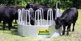 Lifestyle: Patura Heuraufe Ø 2,32 m, 12 Fressplätze, für Rinder, Pferde