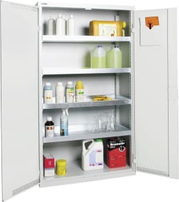 Produktbild: Stumpf Metall® Umweltschrank Basic-Plus-4, 100 x 180 x 50 cm