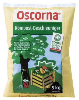 Produktbild: Oscorna® Kompost-Beschleuniger Hilfsstoff zum Kompostieren von Abfällen 5 kg Sack