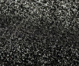 Produktbild: Fußmatte Velours schwarz, Detailansicht der Oberfläche