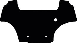 Produktbild: Fußmatte Velours schwarz, für Deutz-Fahr Traktor Agrotron, mit Kabine MK3, ab Bj. 95
