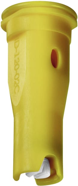 Produktbild: Lechler Air-Injektor Flachstrahldüse ID3-C 120-02 Düsengröße 020, 120°, gelb, Keramik, 6I2367C800002