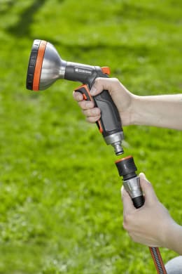 Produktbild: GARDENA Premium Wasserstop 13 mm (1/2''), 15 mm (5/8) für Anschlussgeräte am Schlauchende