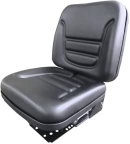 Produktbild: Traktorsitz S 530 Plus, mechanisch gefedert mit 2 Zugfedern und Öldämpfer, PVC-Kunstleder, schwarz