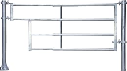 Produktbild: Patura Abtrennung R4, 355 – 455 cm, mit Ausschnitt für Tränken, 4 Horizontalstreben