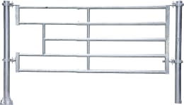 Produktbild: Patura Abtrennung R5, 340 – 445 cm, mit Ausschnitt für Tränkebecken, 5 Horizontalstreben