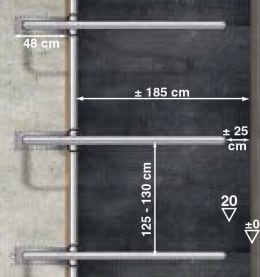 Produktbild: Patura Liegeboxenbügel Classic