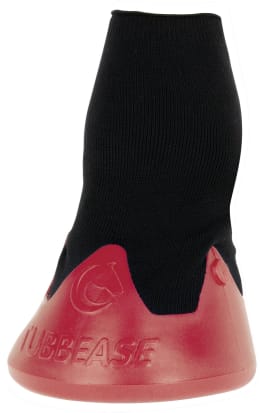 Produktbild: Tubbease™ Hufschuh Gr. M, Ø 14,0 cm, rot, für Pferde, 3210560