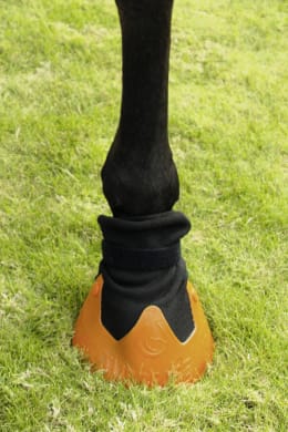 Produktbild: Tubbease™ Hufschuh Gr. M, Ø 14,0 cm, rot, für Pferde, 3210560