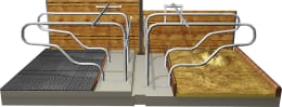 Lifestyle: Patura Liegeboxenbügel Classic für Jungvieh, Ø Rohr 48,3 mm, Länge 1,50 m, Höhe 0,96 m, 334523