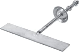 Produktbild: Patura Spaltenanker M 12 AG x 235 mm aus Edelstahl, inkl. Mutter, Federring und Senkscheibe