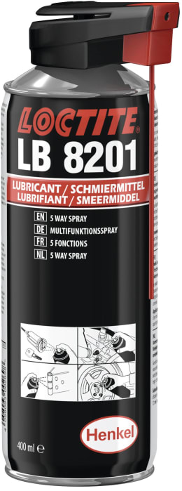Produktbild: Loctite® Multifunktionsspray LB 8201 5-Way-Spray 400 ml