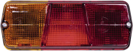 Produktbild: Hella® Schlussleuchte links 201 x 76 x 71 mm, Schluss-, Brems-, Blink-, Kennzeichenlicht