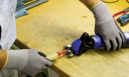 Produktbild: Keron Handschuhe Premium 1 Paar, Nylon-Feinstrick, nitrilschaumbeschichtet