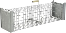 Produktbild: cit® Kastenfalle Alive Predator Super 105 x 26 x 26 cm, für Ratten, Iltisse, Füchse, streunende Katzen