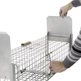 Produktbild: cit® Kastenfalle Alive Predator Super 105 x 26 x 26 cm, für Ratten, Iltisse, Füchse, streunende Katzen