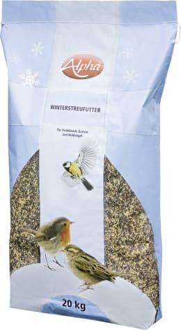 Produktbild: Alpha® Winterstreufutter Körner 20 kg Sack