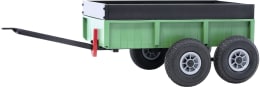 Produktbild: Berg Kippanhänger Tandem Trailer XL, Tragkraft 40 kg, für Go-Karts BFR, BFR-3, XXL-BFR, E-BFR