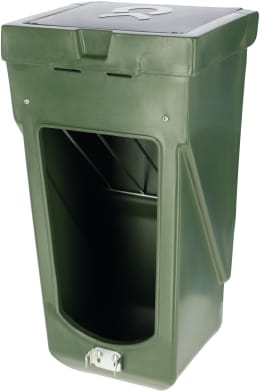Produktbild: KERBL Futterbox 20 l, 380 x 730 x 300 mm, für Kälberiglus, Rauh- und Kraftfutter